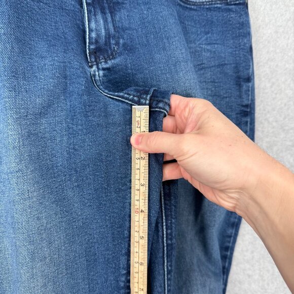 Mott & Bow Womens Boyfriend Jeans Size 27 Slim Straight Stretch Comfort Casual - Picture 11 of 12